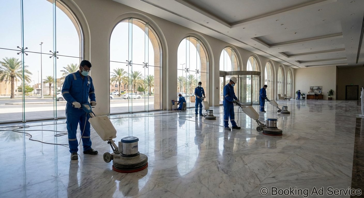 جلي البلاط في الرياض: استعادة اللمعان والجمال لأرضيات منزلك