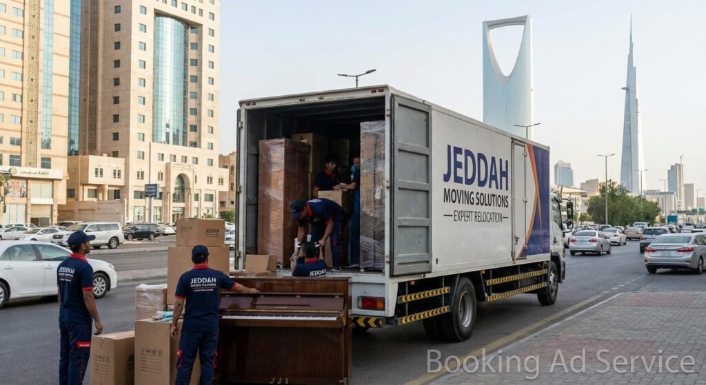 وداعاً لقلق الانتقال: شركة نقل عفش بجدة.. دليلك الموثوق لتجربة مريحة وآمنة!