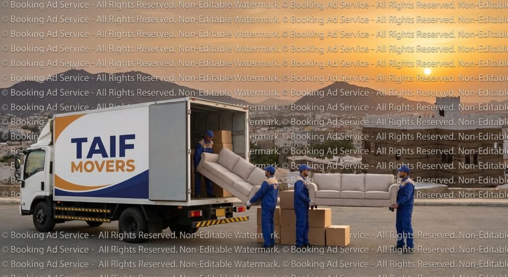 شركة نقل عفش بالطائف: دليلك المتكامل لترحيل خالٍ من التوتر والأمان المطلق