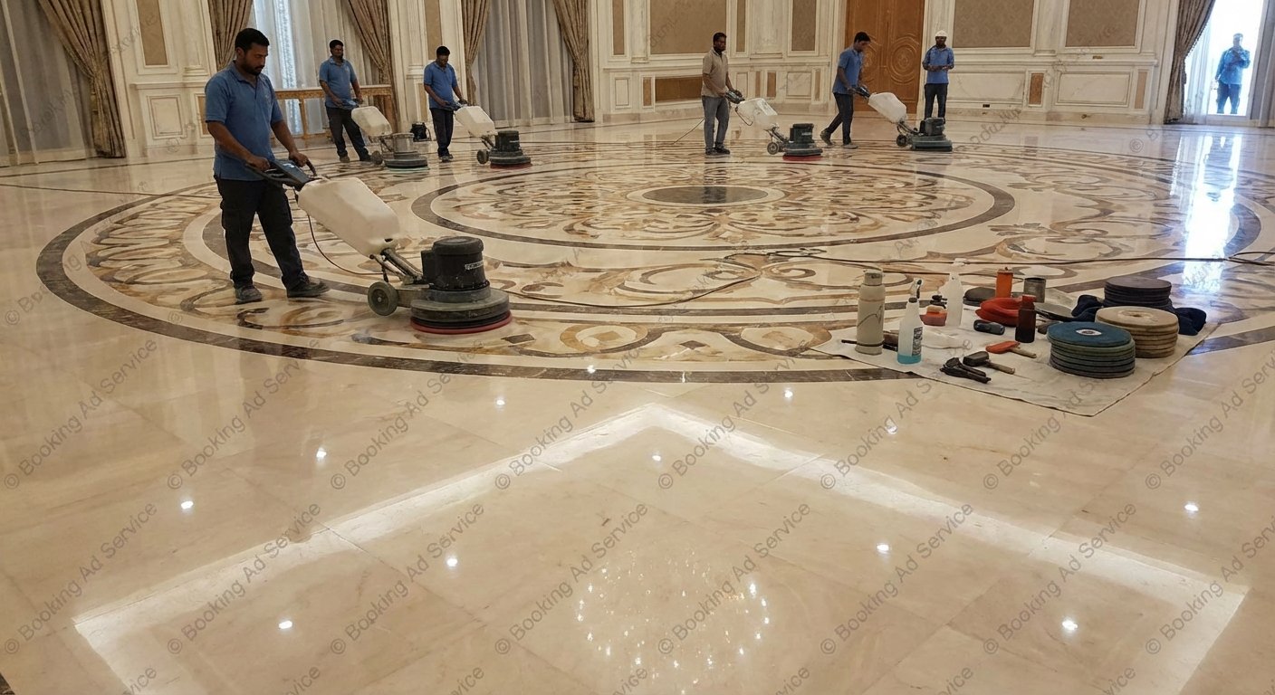 شركة جلي رخام بالرياض: دليلك الشامل لاستعادة بريق الرخام ولمعانه