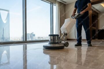 الرخام يتألق من جديد: رحلتك مع جلي الرخام الاحترافي في الرياض