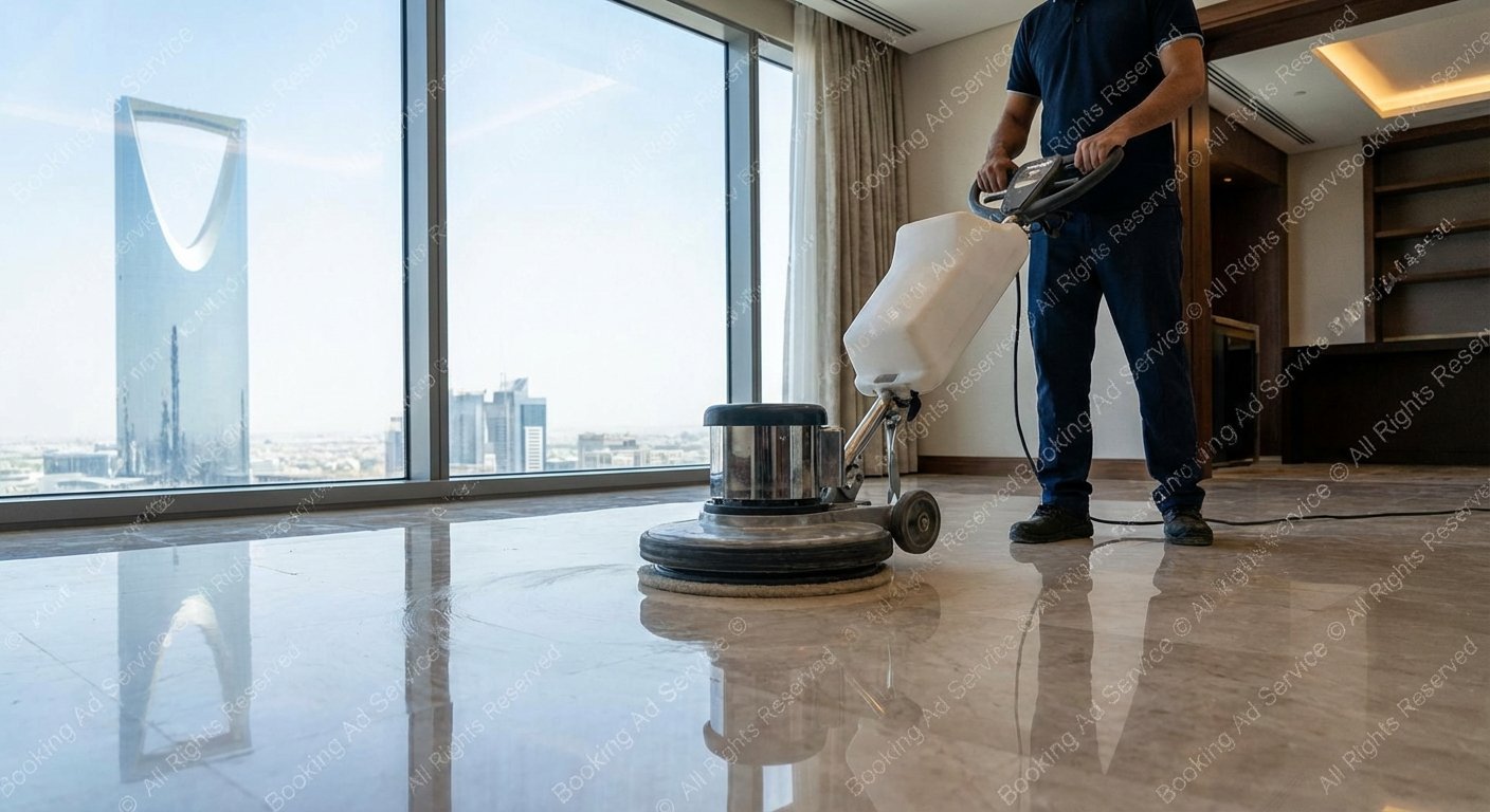 الرخام يتألق من جديد: رحلتك مع جلي الرخام الاحترافي في الرياض