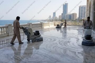 أرضيات منزلك بجدة تتألق من جديد: الدليل الكامل لجلي البلاط الاحترافي