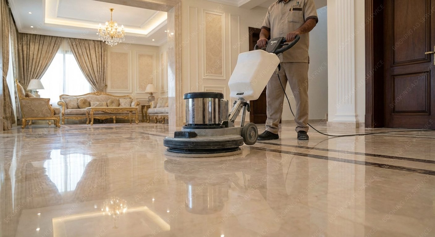 تألق لا يبهت: دليلك المتكامل لجلي الرخام الاحترافي في الرياض