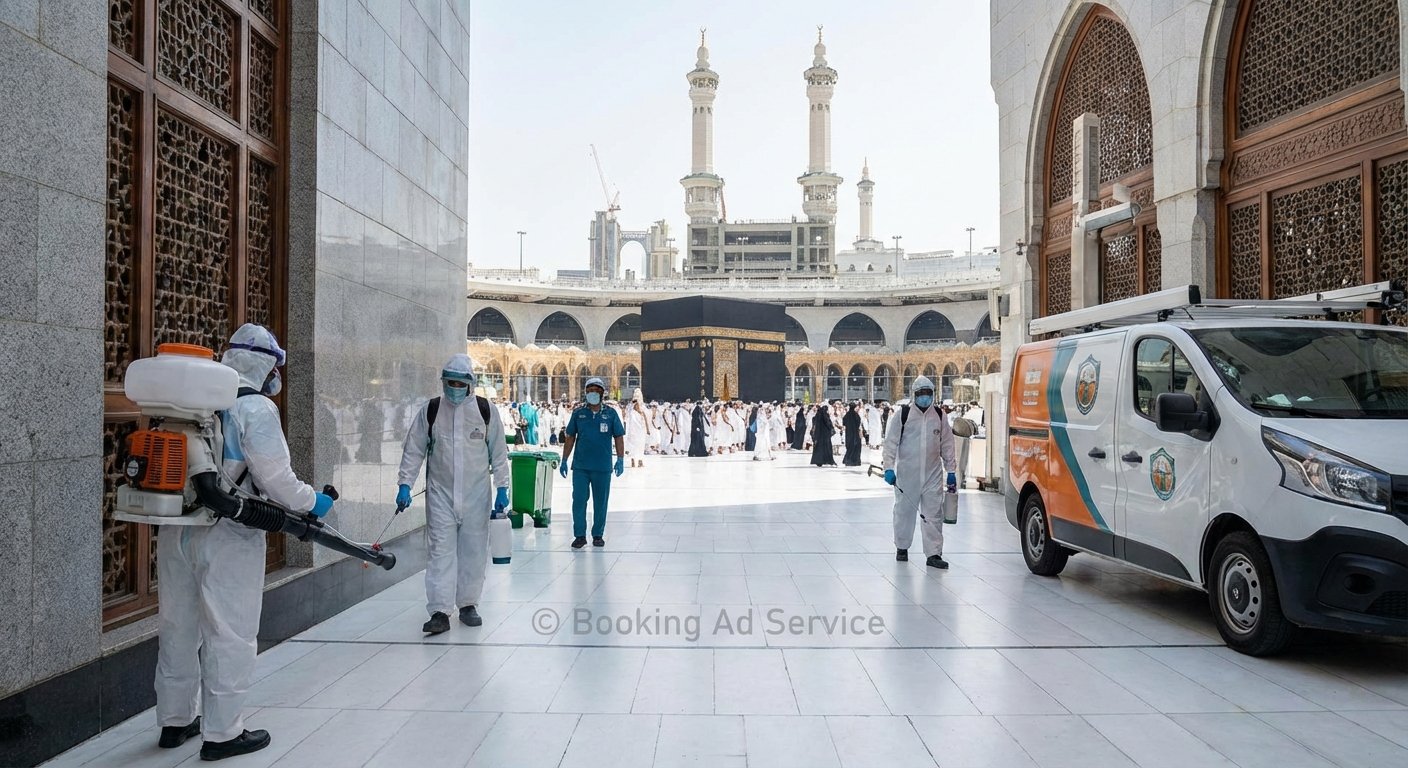 بيئة صحية في مكة: دليلك لاختيار أفضل شركة مكافحة حشرات