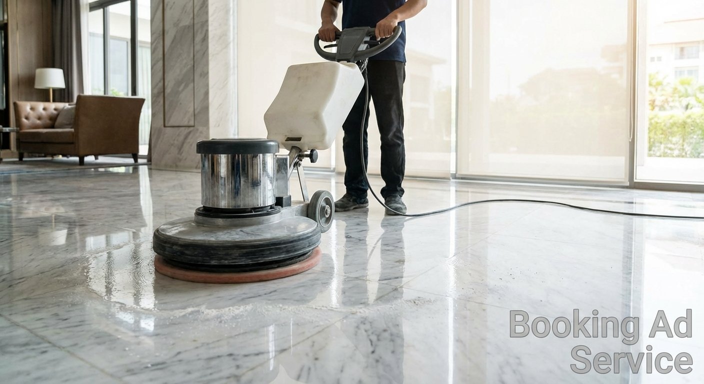 جلي الرخام: رحلة استعادة بريق الفخامة ولمعانها الأبدي في منزلك