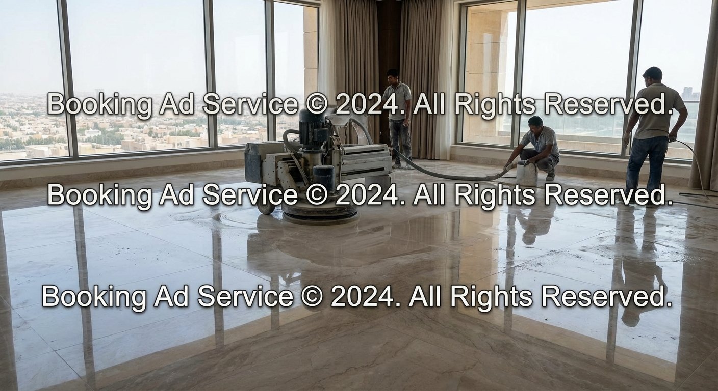 بريق الأناقة يعود: دليل شامل لجلي الرخام في الرياض لاستعادة سحر أرضياتك