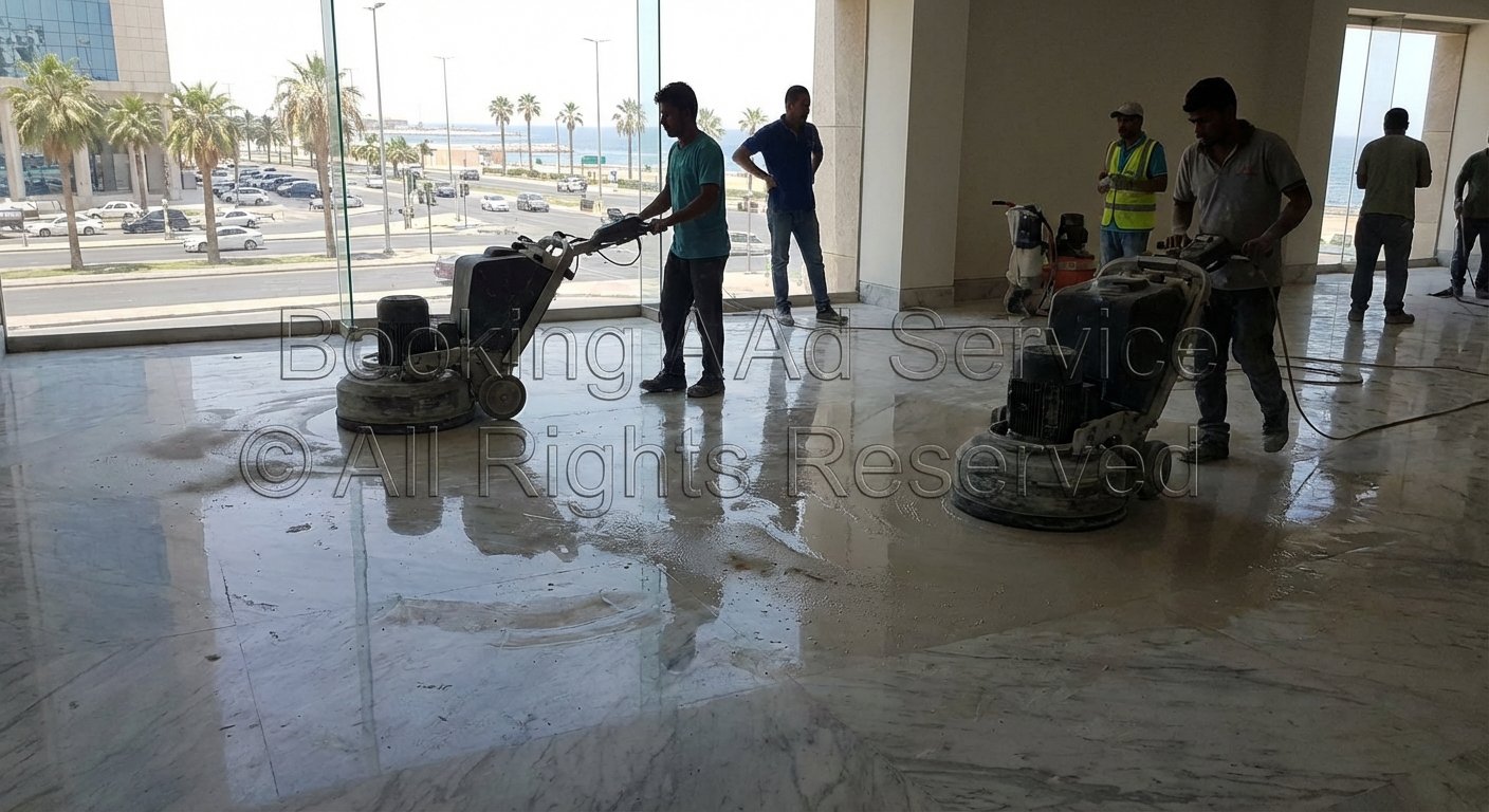 جلي الرخام بجدة: دليلكم الشامل لإعادة الفخامة والبريق الخالد لمساحاتكم