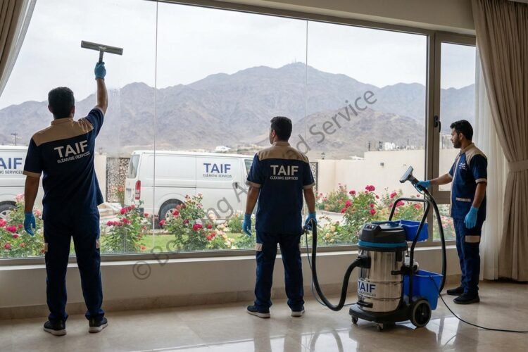 اللمسة السحرية للنظافة في الطائف: دليلك لاختيار شركة التنظيف المثالية