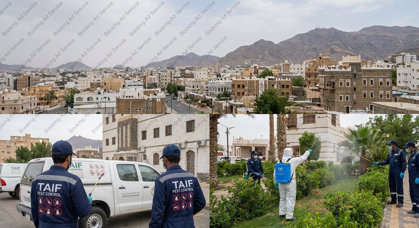 حماية بيتك في الطائف: دليلك الشامل لمنزل خالٍ من الآفات مع خبراء المكافحة
