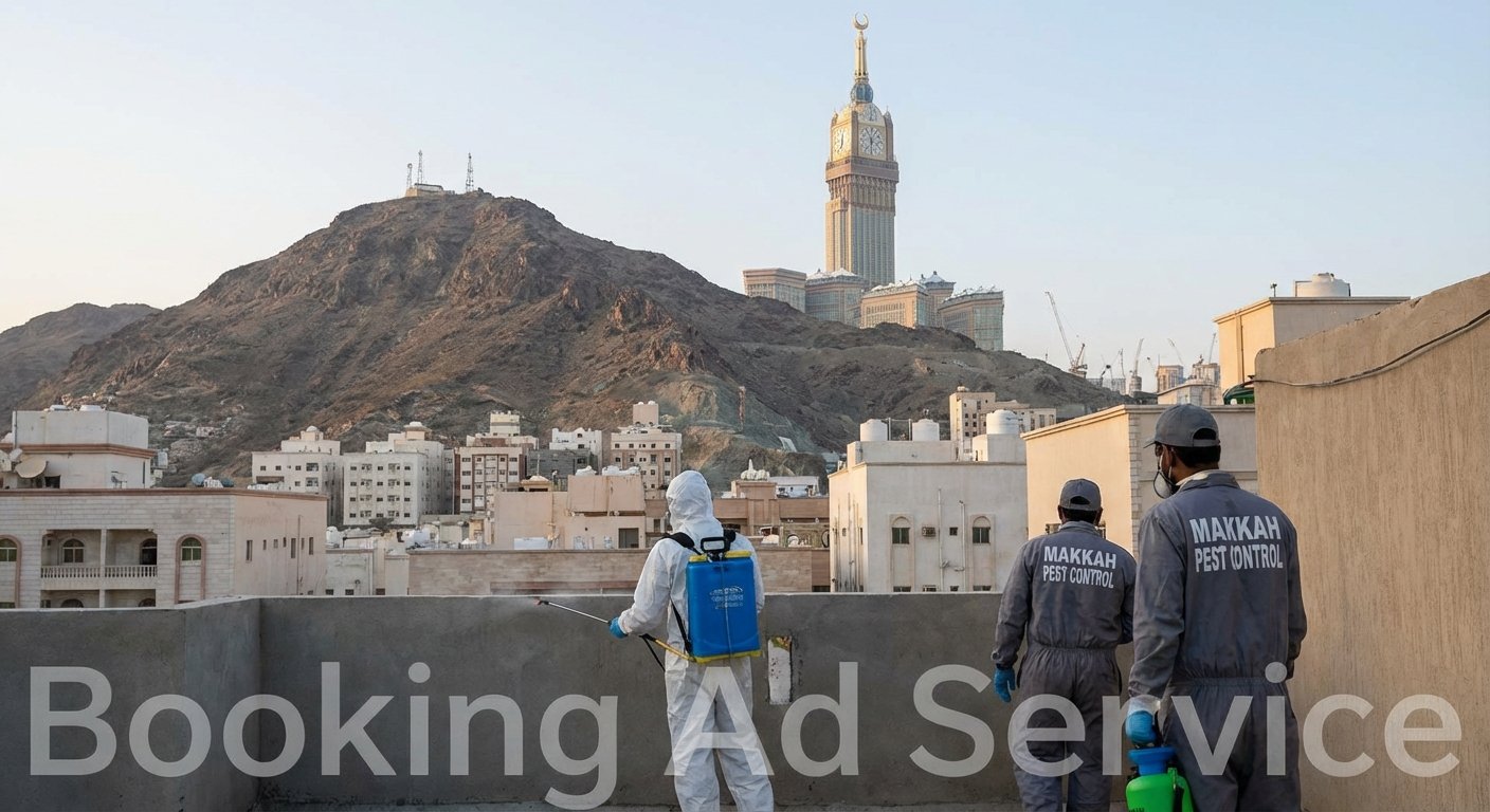 شركة مكافحة حشرات بمكة: دليلك الشامل لبيئة نظيفة وآمنة