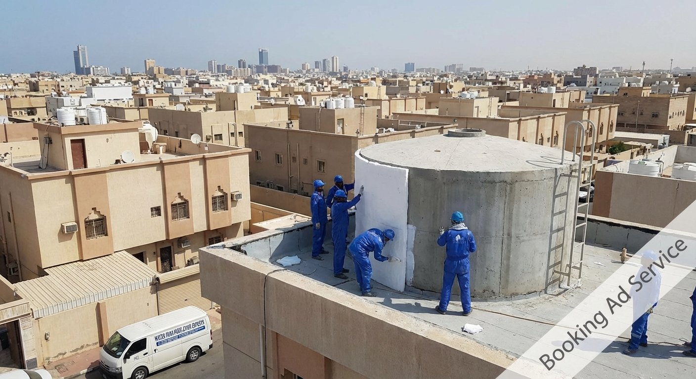 نقاء الماء وراحة البال: دليلك المتكامل لعزل خزانات المياه بجدة وحماية صحة عائلتك