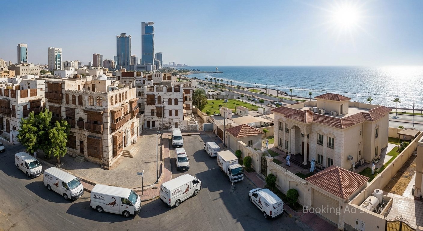 وداعًا للآفات: دليلك المتكامل لاختيار أفضل شركة مكافحة حشرات في جدة