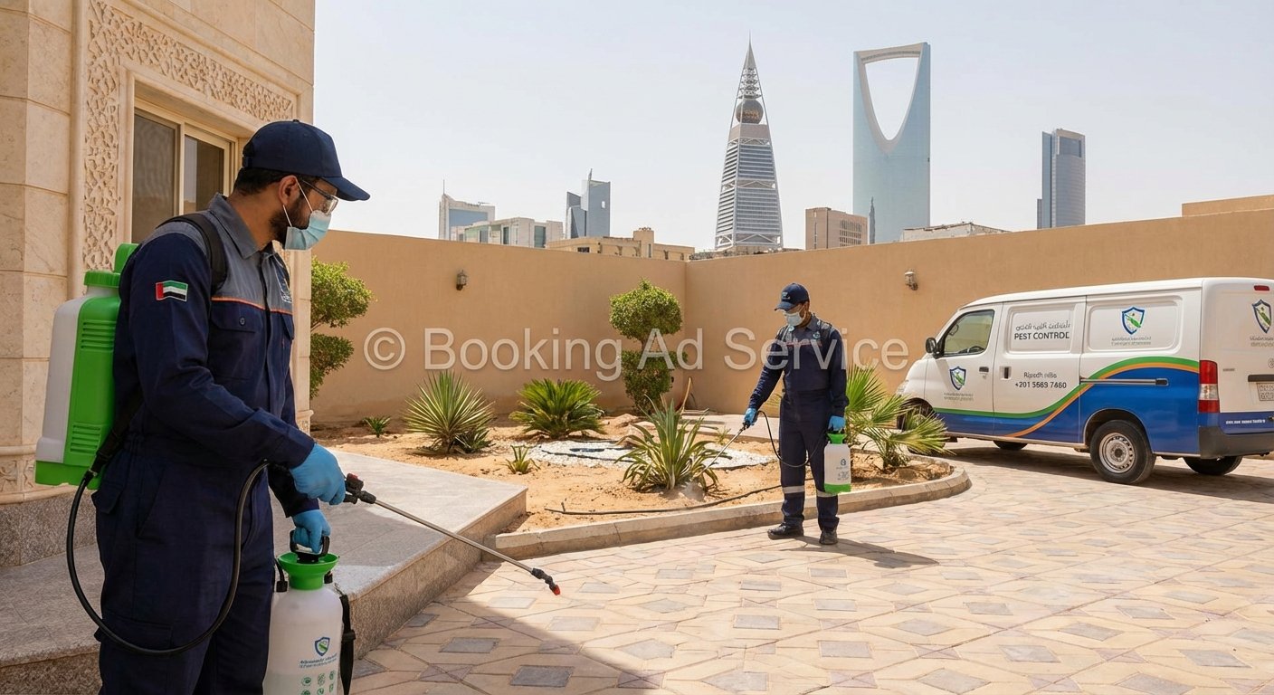 بيتك آمن ونظيف: دليلك المتكامل لـ شركة مكافحة حشرات بالرياض محترفة