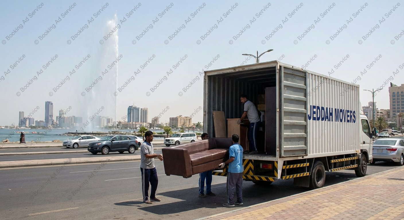 نقل العفش في جدة: رحلتك السلسة والآمنة نحو منزل جديد