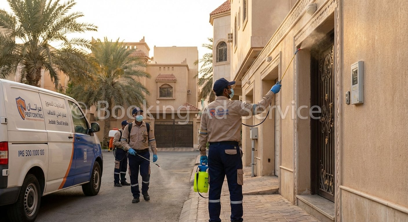 وداعاً للحشرات المزعجة: دليلك المتكامل لاختيار أفضل شركة رش مبيدات بجدة بفاعلية وأمان