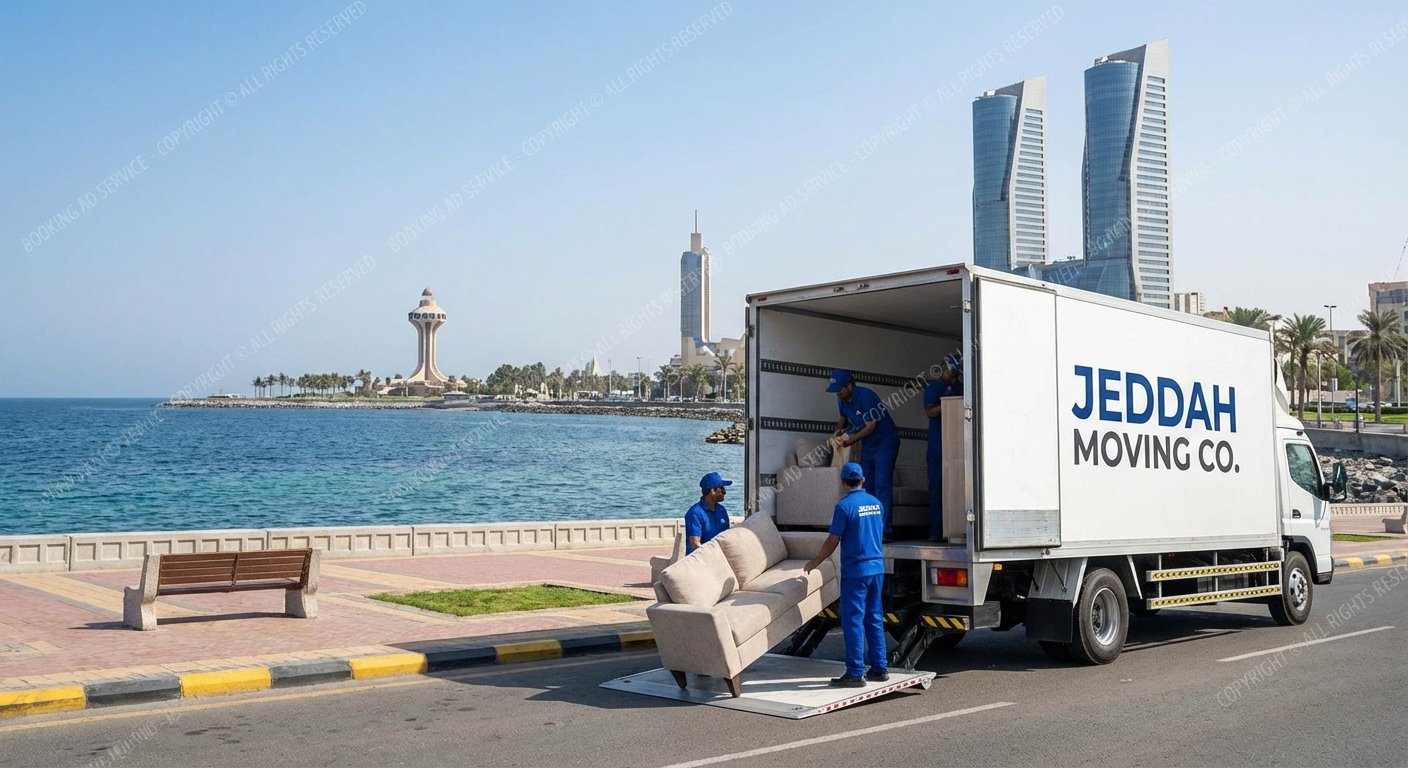 الانتقال لبيتك الجديد في جدة: دليلك المتكامل لرحلة نقل عفش بلا قلق
