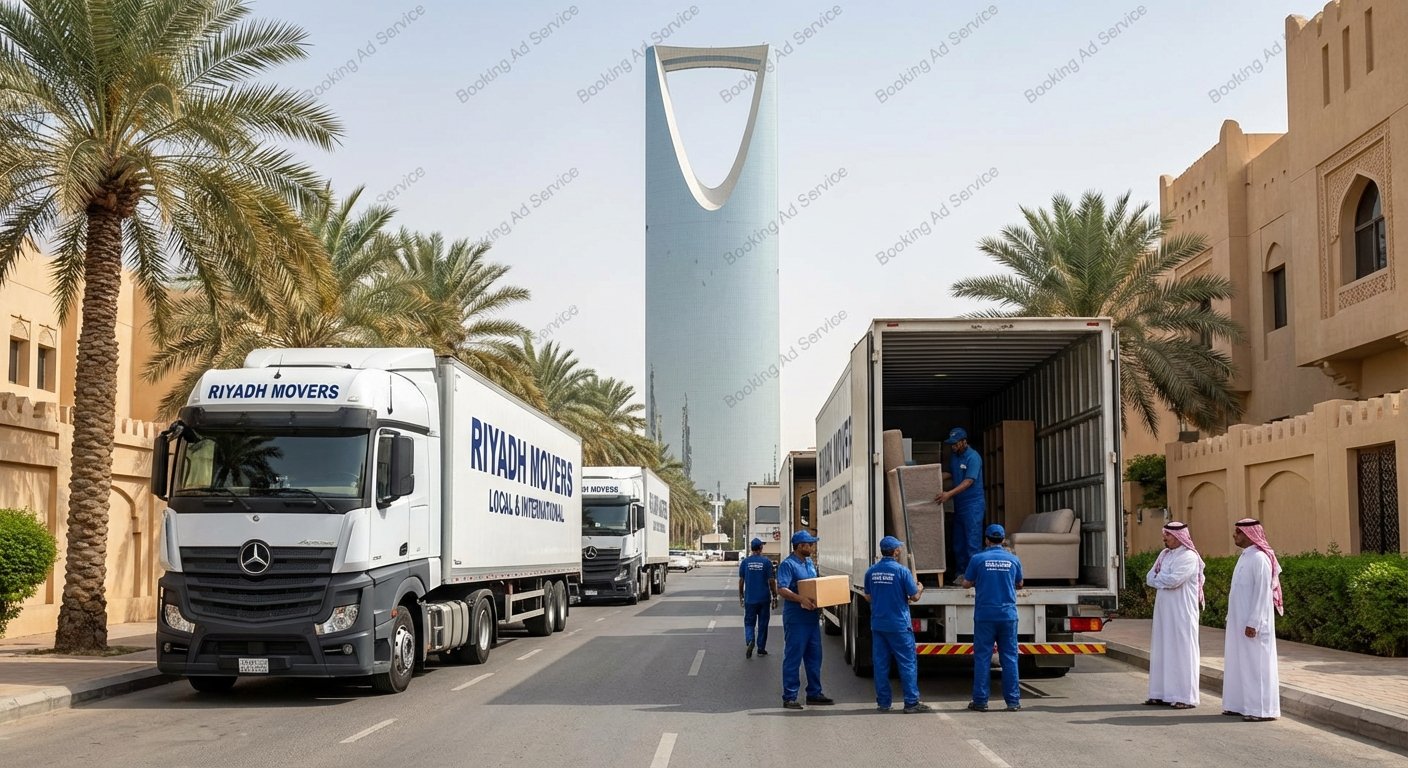 وداعاً لقلق الانتقال: دليلك المتكامل لاختيار أفضل شركة نقل عفش بالرياض لرحلة بلا عناء