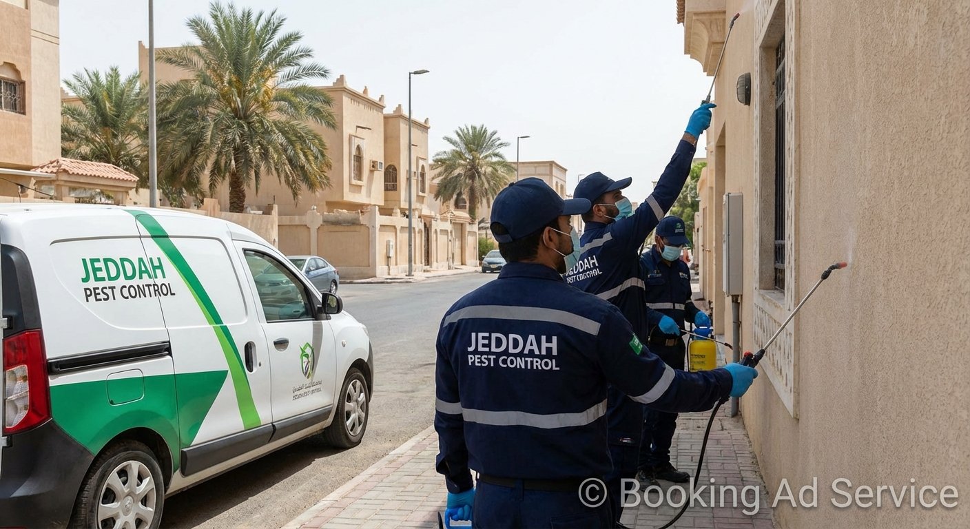 منزلك في جدة بلا آفات: دليلك المتكامل لاختيار أفضل شركة مكافحة حشرات لراحة بالك وصحة عائلتك