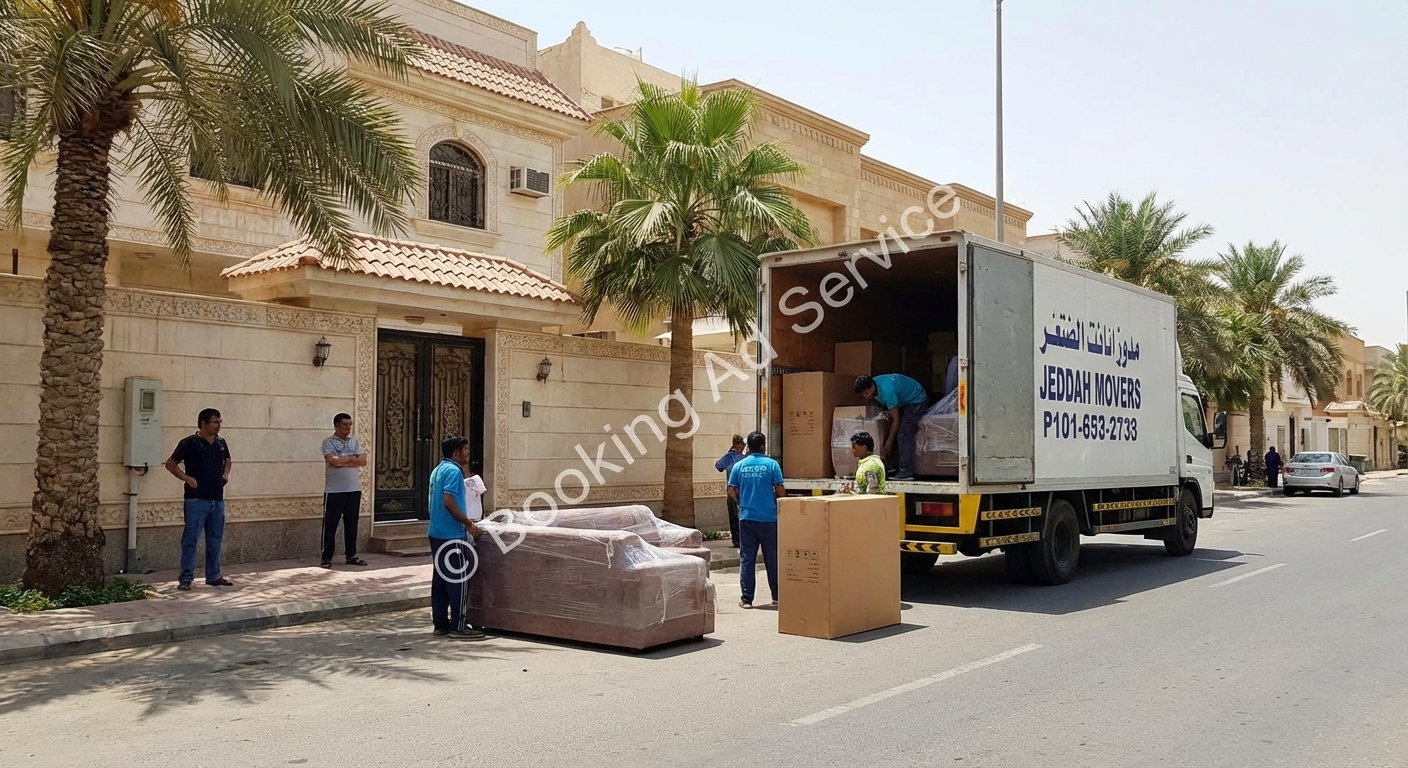 الانتقال بيسر وأمان: دليلك الشامل لخدمات نقل العفش في جدة