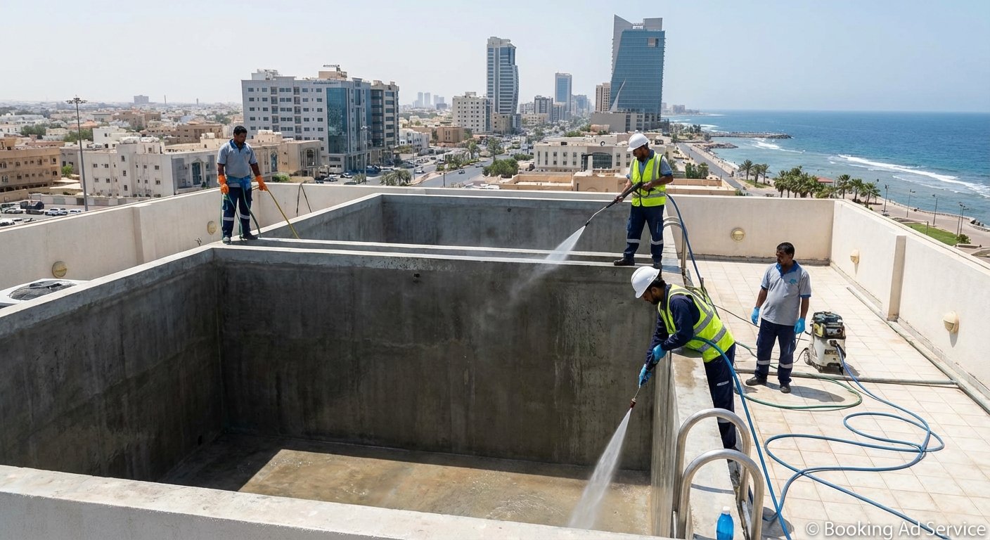 شركة تنظيف خزانات بجدة: رفيقك الموثوق لمياه صحية وحياة أفضل