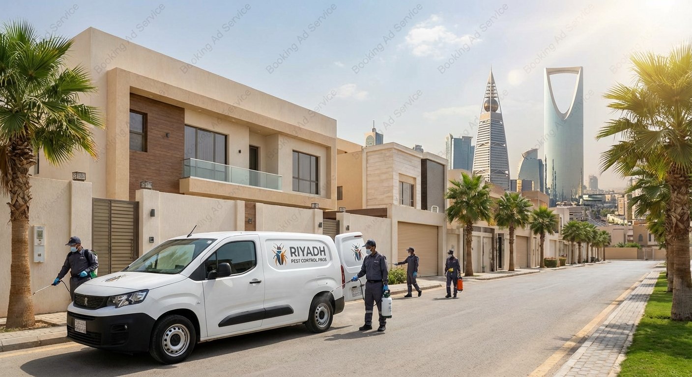 منزلك بلا حشرات: دليلك الشامل لراحة تامة في الرياض