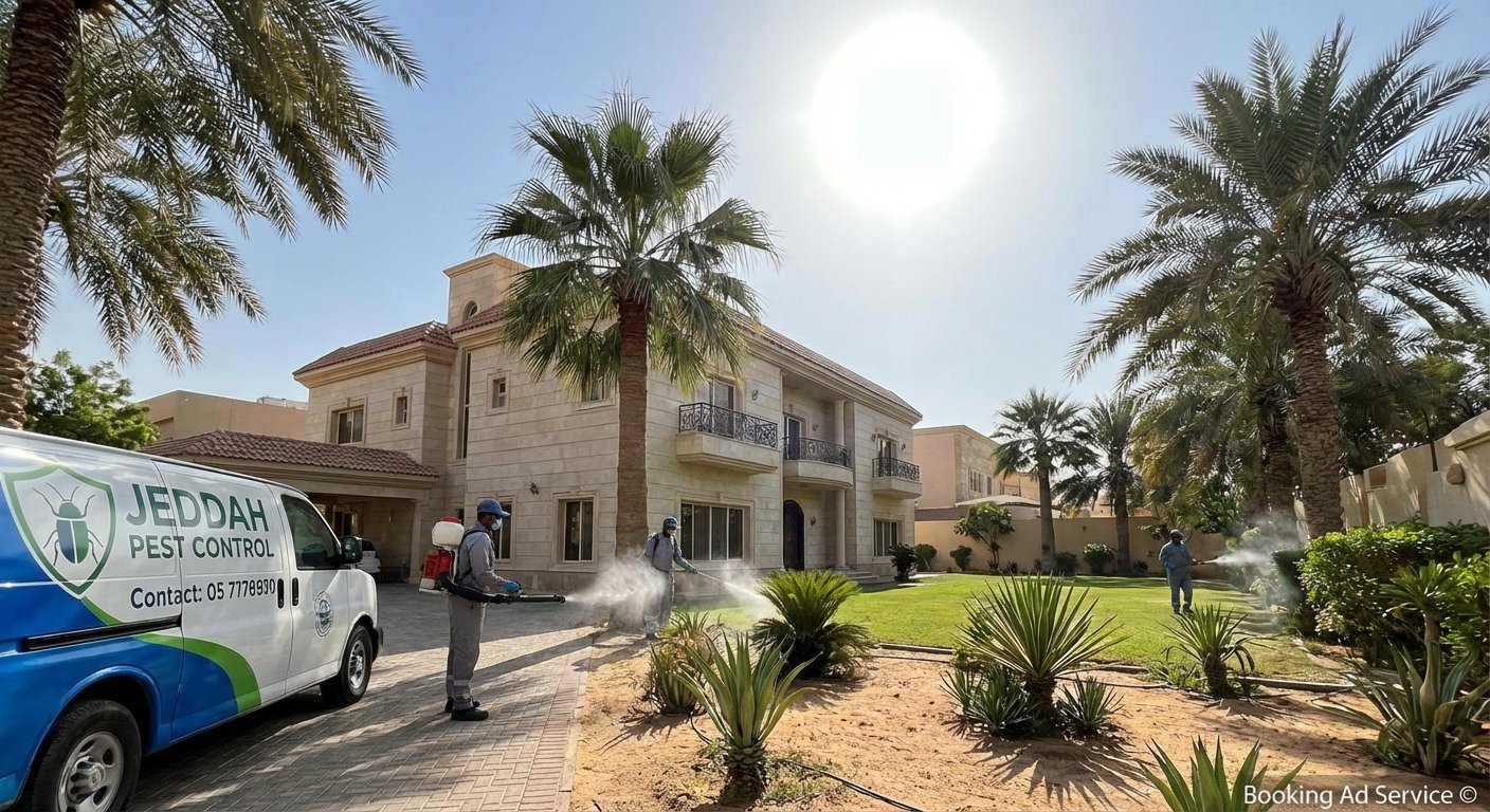 مكافحة حشرات بجدة: دليلك الشامل لمنزل خالٍ من الآفات وبيئة صحية
