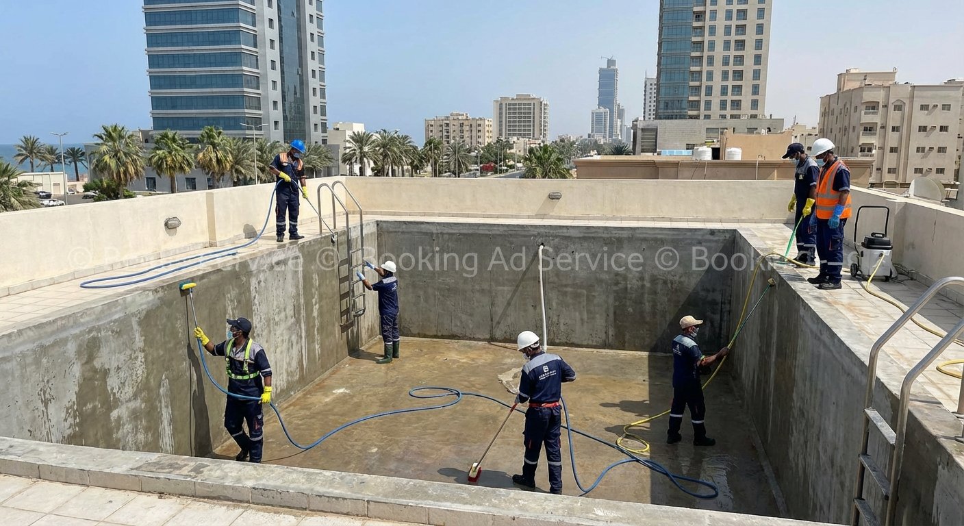 مياه نقية وصحة مطمئنة: دليلك الشامل لـ [تنظيف وتعقيم خزانات المياه](رابط) في جدة